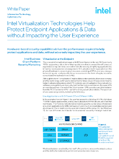 Tecnologias de virtualização Intel