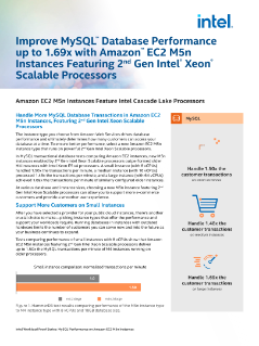 Amazon EC2 M5n Improves MySQL Performance