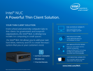 A Powerful Thin Client Solution